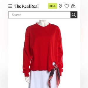 Calvin klein Andy Warhol 205W39NYC limited edition green sweater with scarf